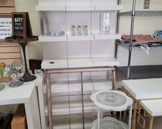 3 White Shelves