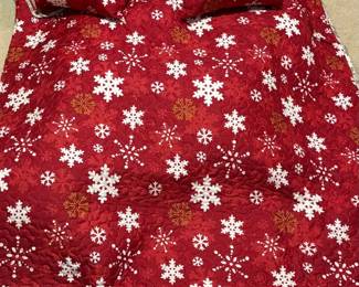 Winter King Quilt With 4 Shams