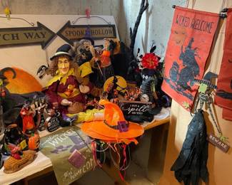 Witchy Halloween Decor Mystery Lot