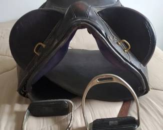 Saddle And Stirrups