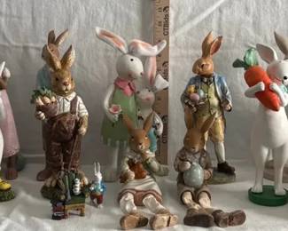 Bunny Figurines 