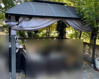 Black Patio Gazebo