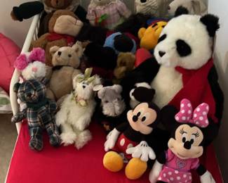 Toys Lot 7 Stuffed Animal  Doll Mystery Lot
