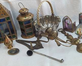 Brass And Silver Toned Lot