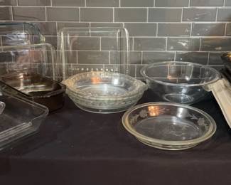 Vintage Pyrex And Anchor Hocking Bakeware