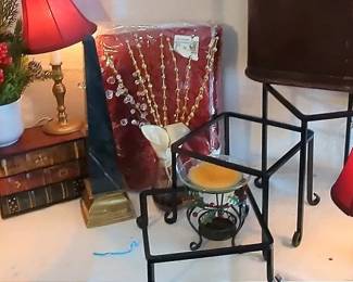 Red And Gold Themed Decor