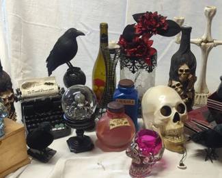 Goth Halloween Decor