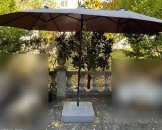 Large Patio Umbrella Stand