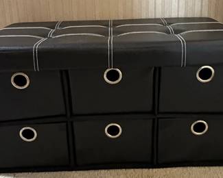 Ottoman With Storage Cubes