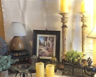 Fleurdelis Rustic Tuscan Themed Decor