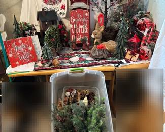 Christmas Mystery Lot Rustic Christmas 