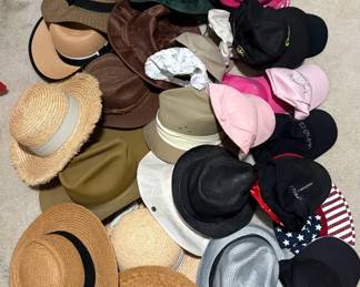 Straw Felt And Baseball Hats