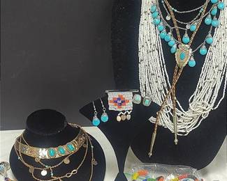 Native American Jewelery And Hat Bands