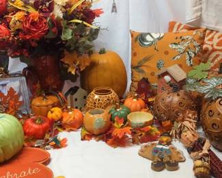Thanksgiving Fall Decor Mystery Lot