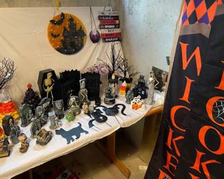 Halloween Figurine Decor Mystery Lot