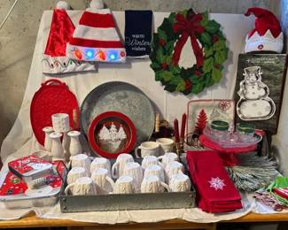 Christmas Mystery LotKitchen Items decor