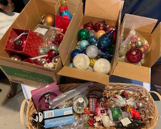 Glass Novelty Ornaments Mystery Lot