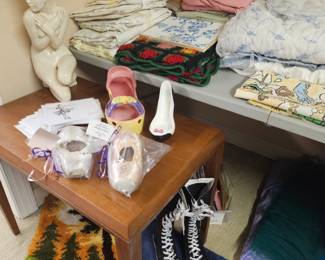 Retro Sheets and Towels    Knee High Tennis Shoes