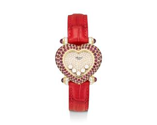 Chopard Heart Diamond Ruby Watch