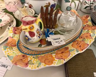 MacKenzie-Childs Serving Platter