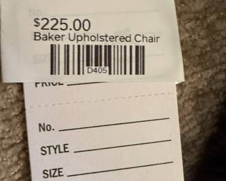 Baker Upholstered Chair