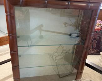 Ornate Chinese Wall Cabinet