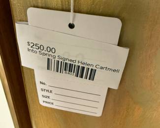 Into Spring Signed Helen Cartmeli