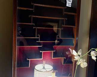 Chinese Curio Wall Cabinet