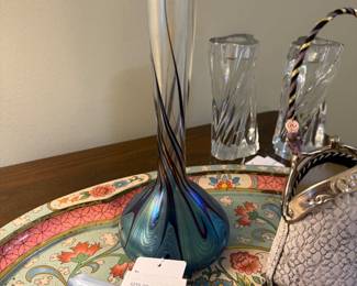 Orient & Flume Art Glass Vase