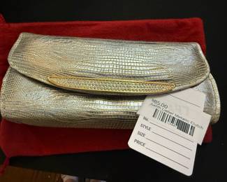 Judith Lieber Metallic Clutch