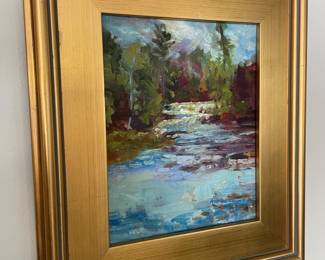 Original oil painting, signed