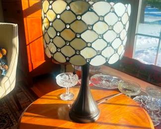 Beautiful stain glass lamp!