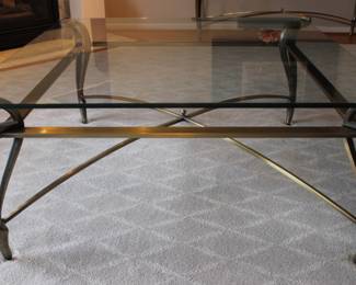 Mid Century Hollywood Regency Coffee Table