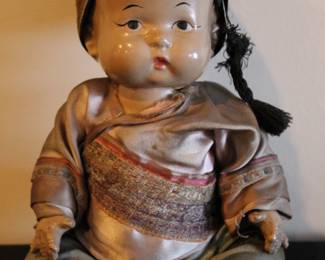 Vintage Quan Quan co. 1930’s Ming Ming composition, doll