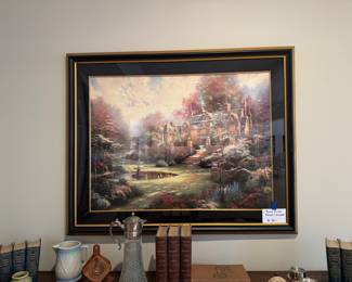 Thomas Kincaid lithograph