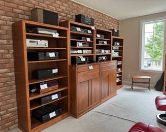 Entertainment cabinet, handmade