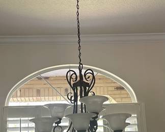 Modern chandelier (3 matching)