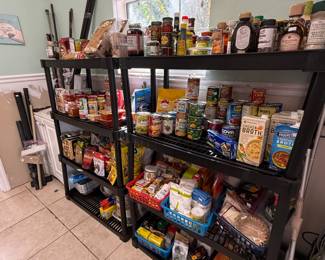 Canned pantry food