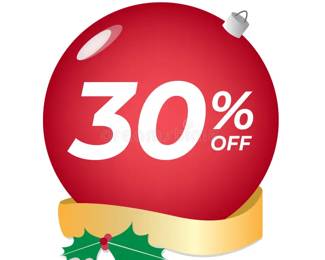 30% OFF most remaining items Friday! 