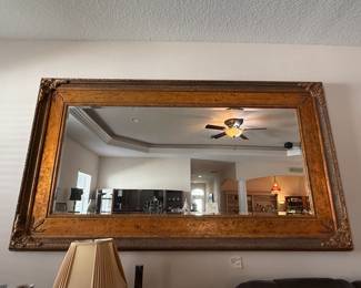 Large sofa length wall mirror (52" x 84") Gorgeous!! 