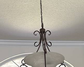 Modern chandelier (3 matching)