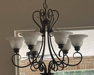Modern chandelier (3 matching)