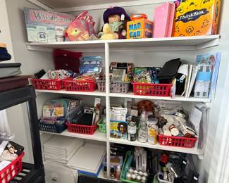 Knitting, sewing, craft supplies