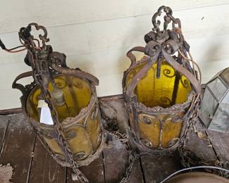 Rustic lanterns