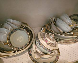 vintage dish set