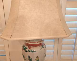 beautiful Asian lamp