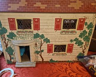 Doll house, fully furnished with extra furniture,  firm price