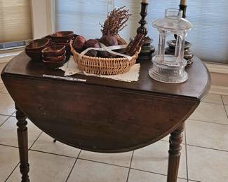 foldable antique table
