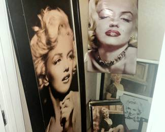 THE "MARILYN" CLOSET! VERY LARGE FRAMED PRINT
