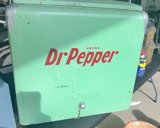 SUPER! DR. PEPPER COOLER - CLEAN ORIGINAL!